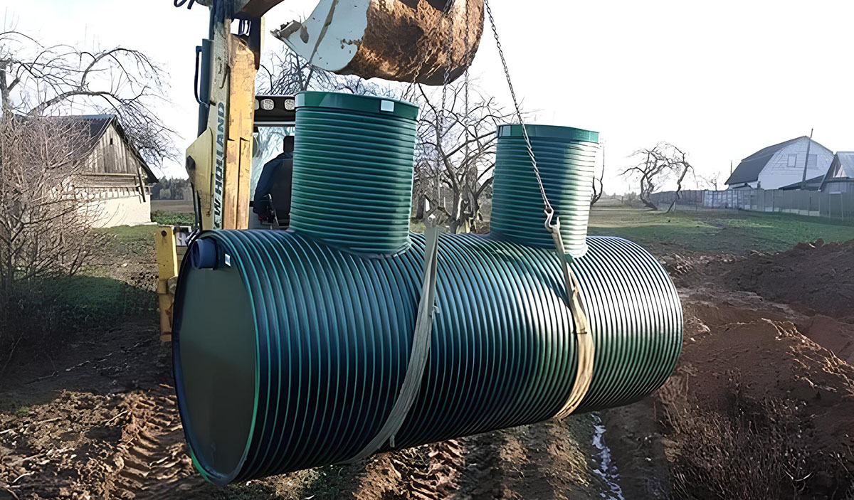 Монтаж септиков KANN®