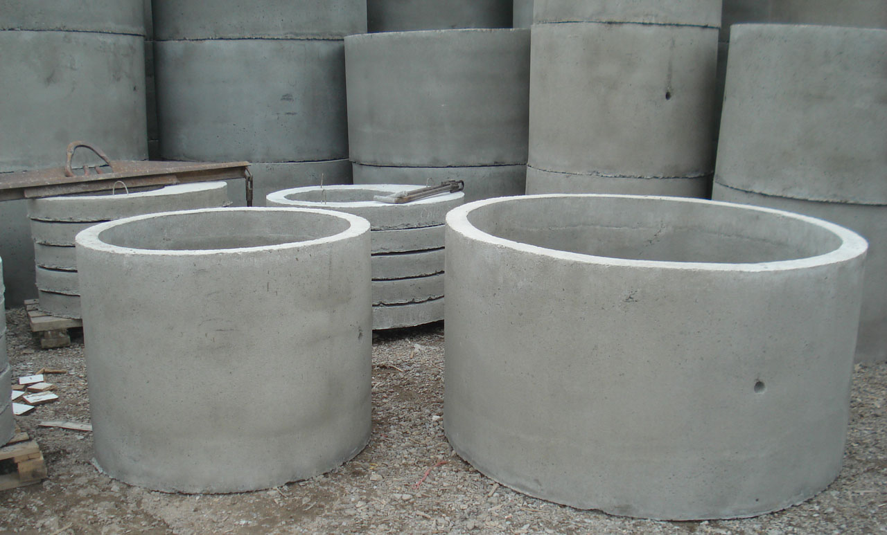 Монтаж ЖБИ колодцев